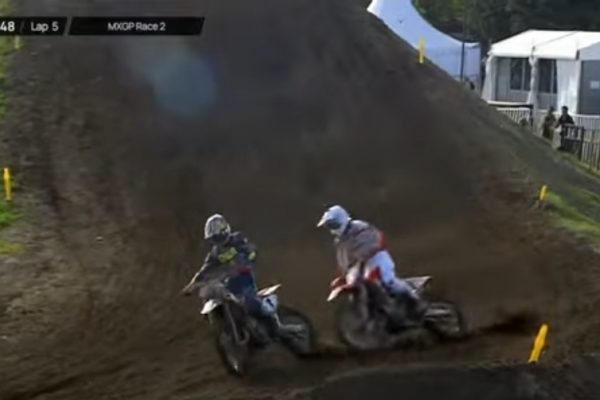 Video: Prado passes Gajser – who goes down!