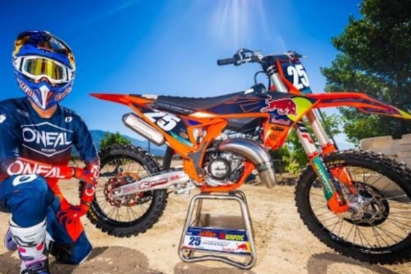 Video: Marvin Musquin on a 125 KTM